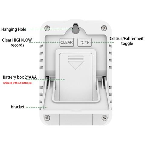 Ts-ft0400 Termoigrometro Da Interno Con Indicatore Di Comfort - Foto 7