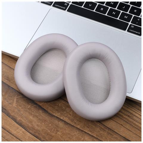 Cuscinetti Di Ricambio Compatibili Con Sony Wh-1000xm5, Cuscinetti In Memory Foam E Morbida Pelle Proteica Pink - Foto 4