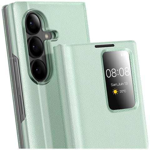 Custodia A Finestra Per Galaxy Z Fold7 Con Portacarte E Funzione Supporto - Foto 5