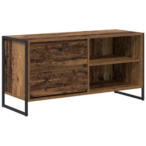 Mobile TV Legno vecchio 100 x 36 x 49,5 cm Legno multistrato - Foto 1