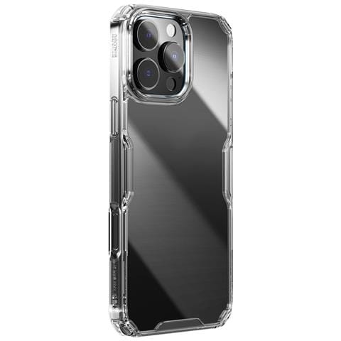 Cover per iPhone 16 Pro Max - TPU+PC, Trasparente - Foto 4