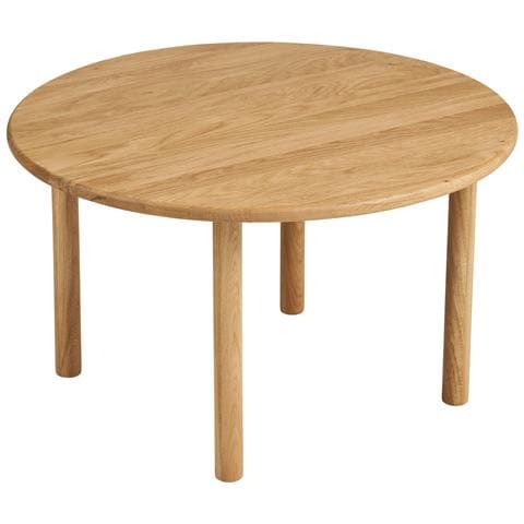 Jena - Tavolino Da Caffè In Rovere Naturale Ø70x40 Cm - Foto 2