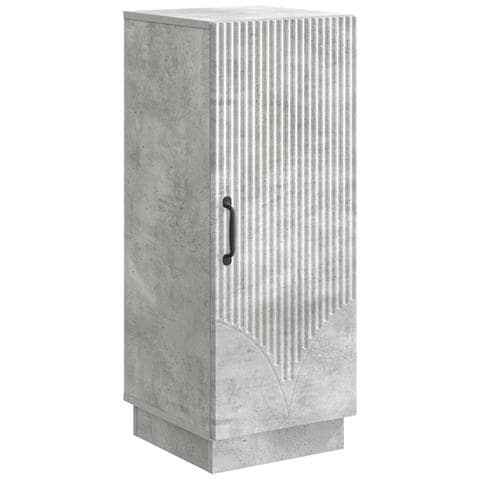 Credenza Grigio Cemento 33 x 34,5 x 87 cm Legno ingegnerizzato - Foto 1