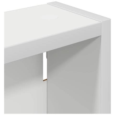 Armadio da bagno a muro con lo scaffale Bianco 30 x 10 x 50 cm - Foto 9
