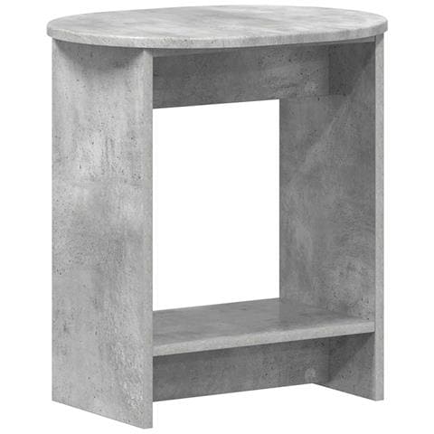 Tavolo laterale Grigio Cemento 50 x 39,5 x 55 cm - Foto 1