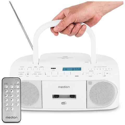 50079330 radio Personale Digitale Bianco - Foto 1