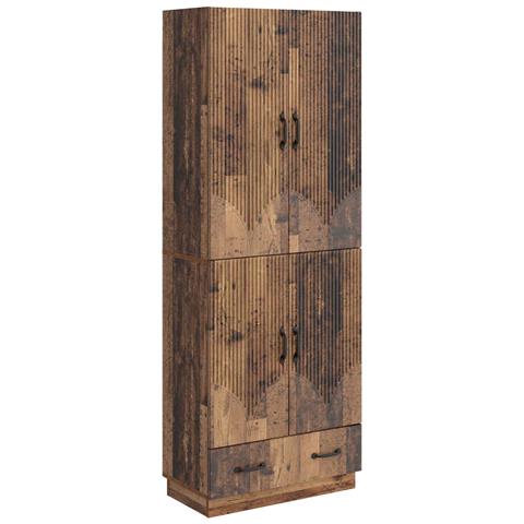 Set di armadi 2 pcs Legno antico Legno ingegnerizzato - Foto 1