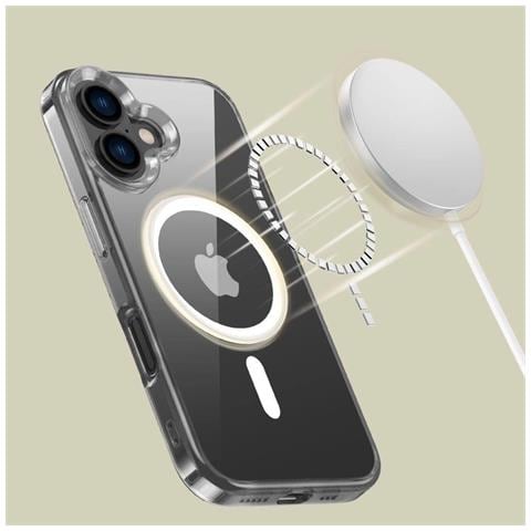 Custodia Iphone 16 - Trasparente - Foto 1