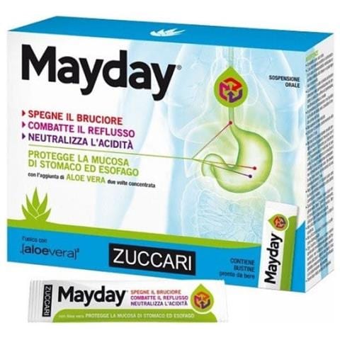 Mayday Sospensione per Uso Orale alla Menta 12 Bustine 10 ml - Foto 1