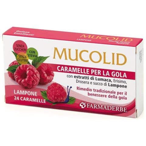 Mucolid Bronc Lumaca & Lampone 24 Caramelle - Foto 1