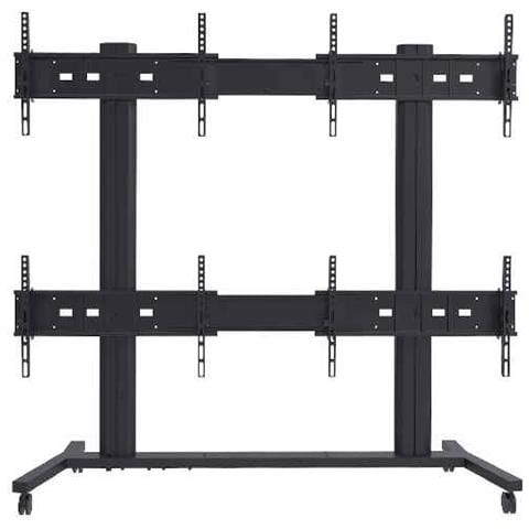MB9710 55" Portable flat panel floor stand Nero base da pavimento per tv a schermo piatto - Foto 1