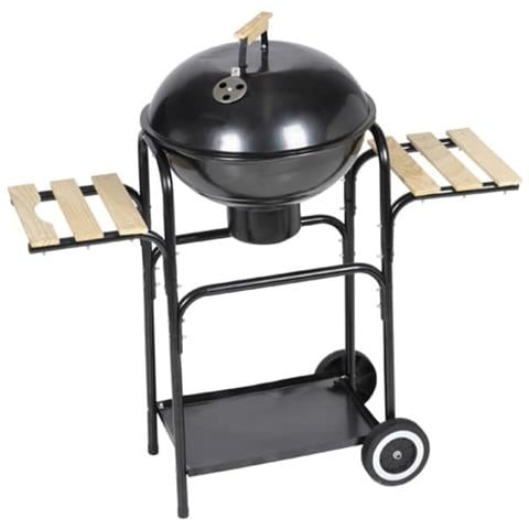 Barbecue A Legna E Carbone Michigan Xl, Barbeque Rotondo - Foto 1