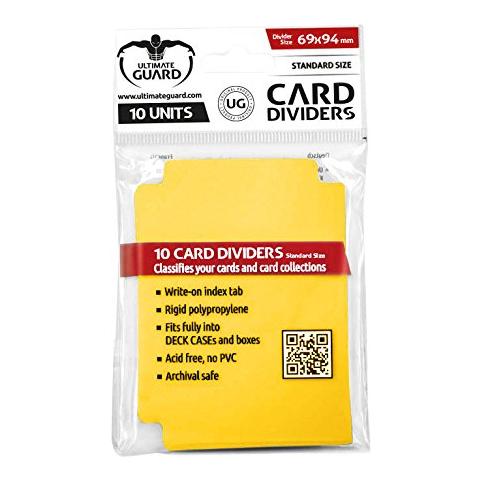 Card Dividers Standard Size Yellow (10)  - Foto 1