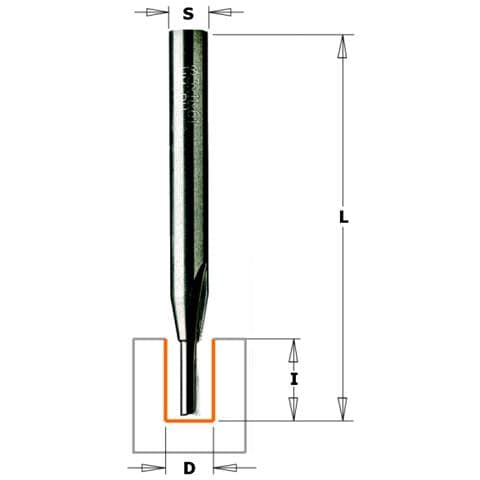 Fresa A Tagli Diritti Hwm S=6 D=3x11x60 Dx 712.030.11 - Foto 1