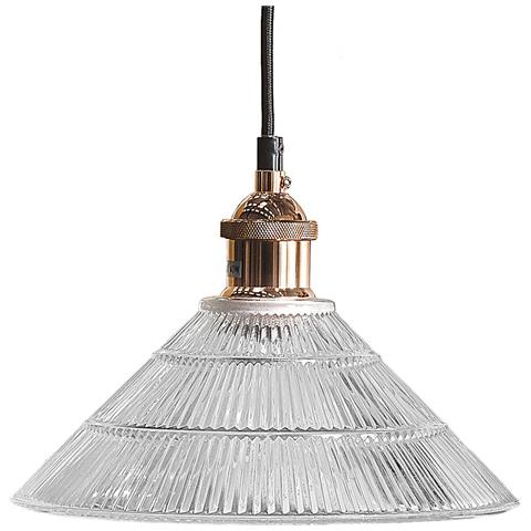Lampadario In Rame / vetro Curone - Foto 35