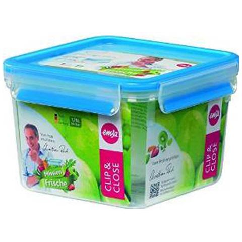 Contenitore quadrato clip & close 16x16x6x11 1,75 lt. - Foto 1