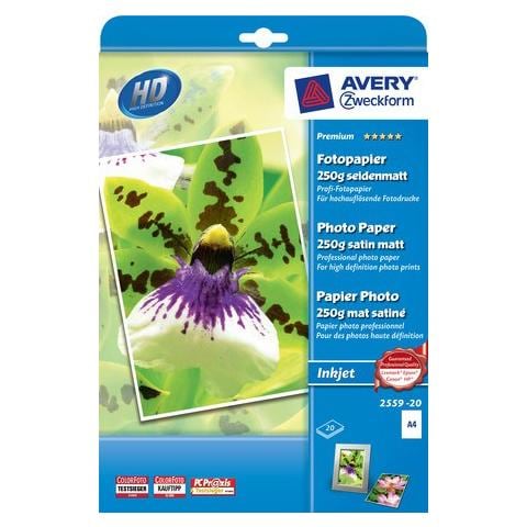Premium Inkjet A4 250g, 250 g /  m², Satinata opaca, A4 - Foto 5