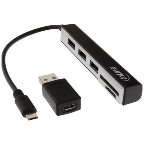 66775C, MicroSD (TransFlash) , MicroSDHC, MicroSDXC, SD, SDHC, SDXC, Micro-USB, Nero - Foto 1