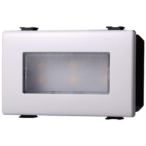 Lampada 3p Segnapasso Led 220v On / off 3000k Serie Solar Compatibile Matix - Foto 1