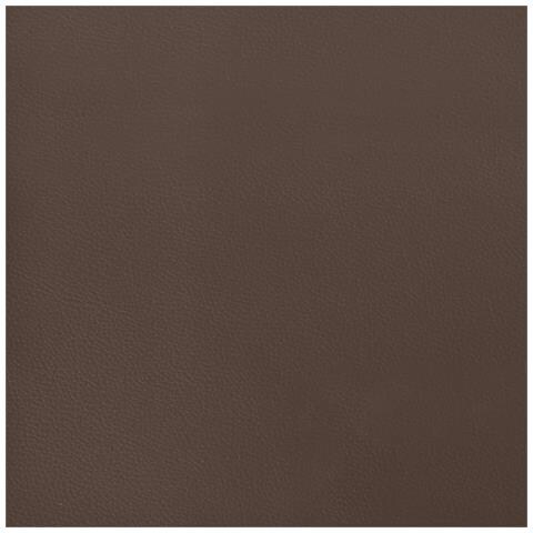 Materasso A Molle Marrone 90x200x20 Cm In Similpelle - Foto 6