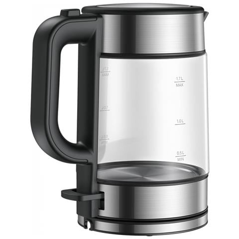 Bollitore Elettrico MJDSH05FD Capacità 1.7 Litri Potenza 2200 Watt Colore Nero Acciaio Inossidabile - Foto 4