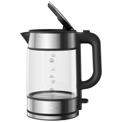 Bollitore Elettrico MJDSH05FD Capacità 1.7 Litri Potenza 2200 Watt Colore Nero Acciaio Inossidabile - Foto 1
