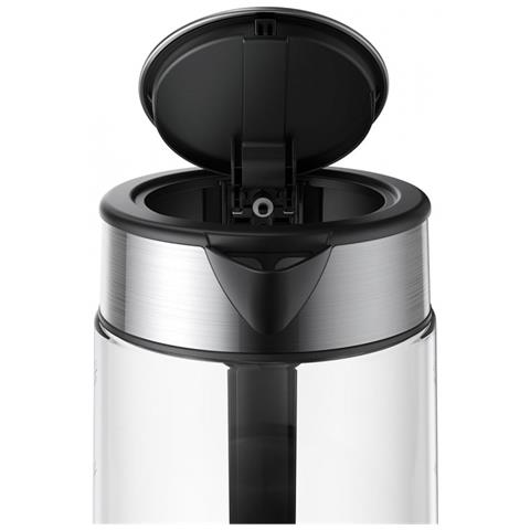 Bollitore Elettrico MJDSH05FD Capacità 1.7 Litri Potenza 2200 Watt Colore Nero Acciaio Inossidabile - Foto 2