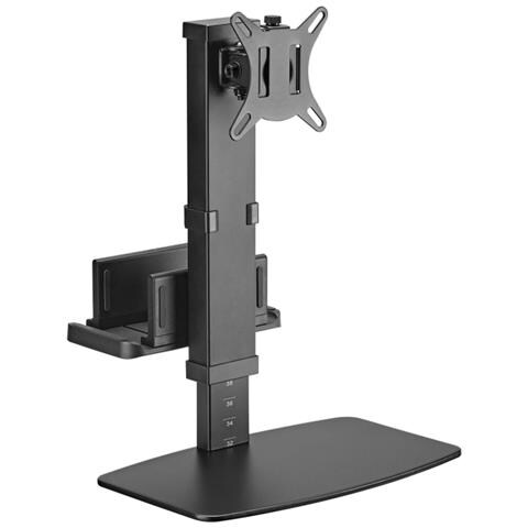 Aisens Dt32tsr-165 Supporto Da Tavolo Per Tv A Schermo Piatto 81,3 Cm (32"") Nero Scrivania - Foto 1