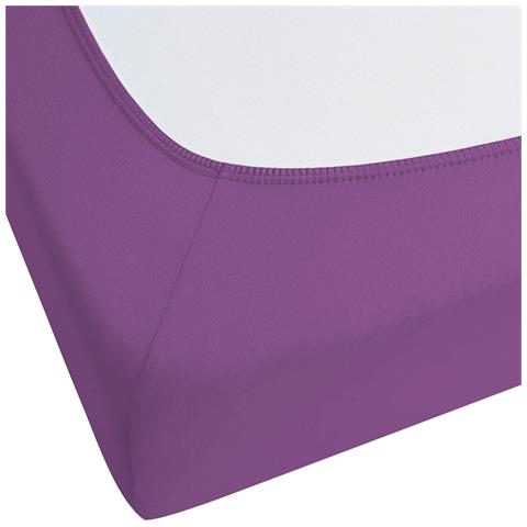 Coprimaterasso Elasticizzato Janbu Cotone Viola - Foto 6
