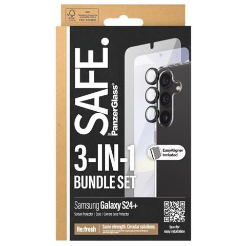 Bsafe95673 Protezione Per Lo Schermo E Il Retro Dei Telefoni Cellulari Pellicola Proteggischermo Trasparente Samsung 1 Pz - Foto 3