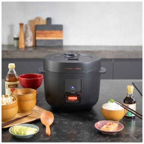 DOC299 cuoci riso 1,8 L 700 W Nero - Foto 2