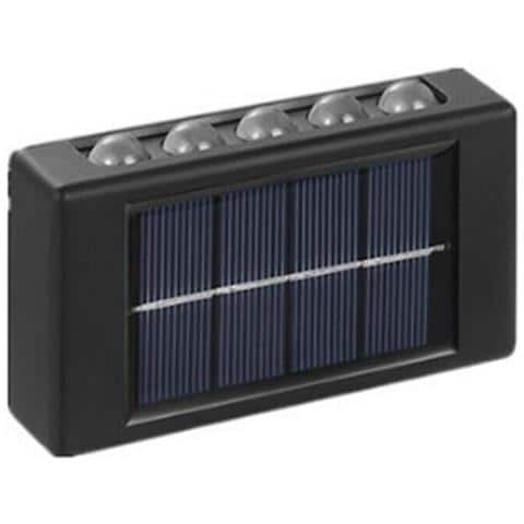 Applique Lampada 10 Led Muro Parete Solare Ip65 Bidirezionale Giardino Te-b0569 - Foto 2