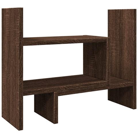 Organizer Scrivania Rovere Marrone 38,5x17x39 Legno Multistrato - Foto 2