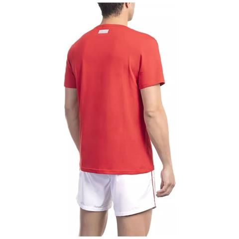 Maglietta In Cotone Rosso - M - Foto 2