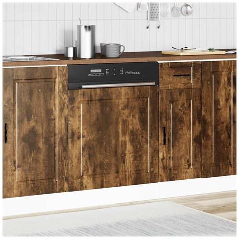 Pannello Lavastoviglie Porto Rovere Fumo 60x1,5x67 Cm - Foto 3