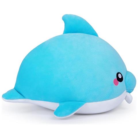 Deliziosa Palla Di Peluche 25 Cm Delfino – Compagno Di Coccole Unico! - Foto 4