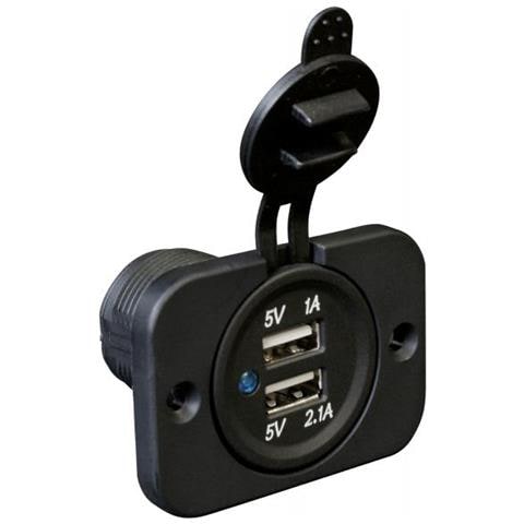 Doppia Presa Usb Da Incasso 5v/1a - 5v/2.1a - Foto 1