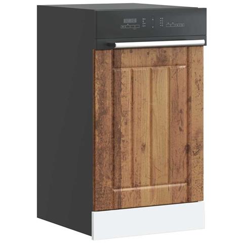 Pannello Lavastoviglie Lucca Legno Antico In Legno Multistrato - Foto 1