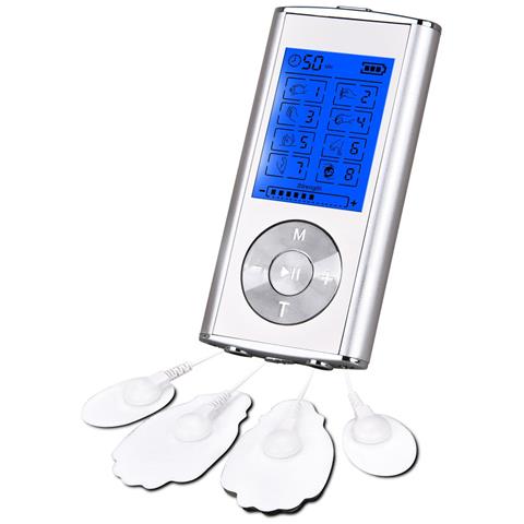 Ems Elettrostimolatore Muscolare Mhd-8 Portatile. 8 Modalità, 10 Intensità E 2 Canali Duali. Dimensioni Compatte, Batteria Ricaricabile. - Foto 1
