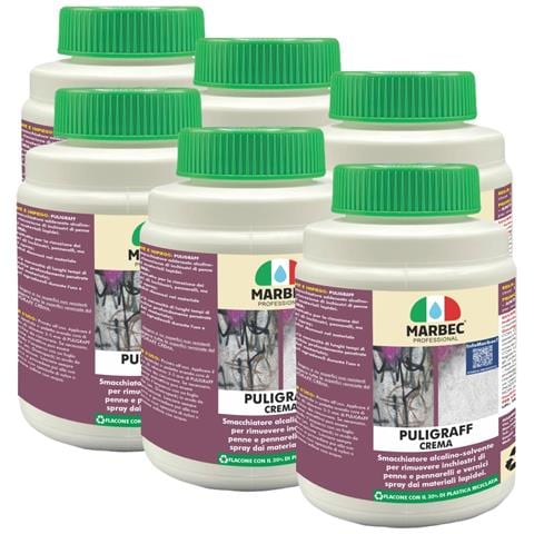 Puligraff Crema 1kgx6pz - Smacchiatore Per Graffiti, Inchiostri, Pennarelli - Foto 1