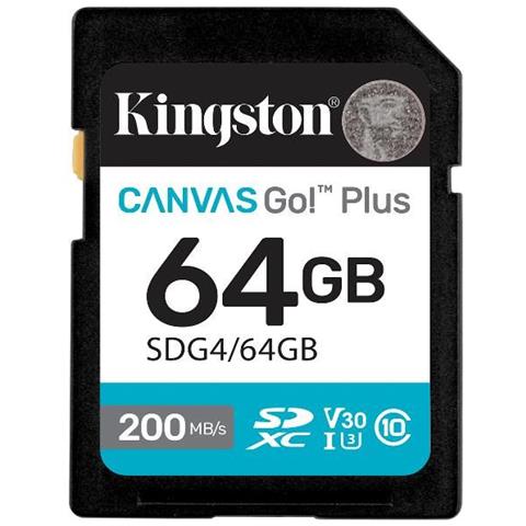 64gb Sdxc Canvas Go Plus Gen4 200mb/s C10 Uhs-i U3 V30 - Foto 1