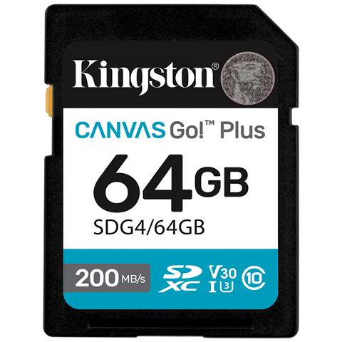 64gb Sdxc Canvas Go Plus Gen4 200mb/s C10 Uhs-i U3 V30 - Foto 2