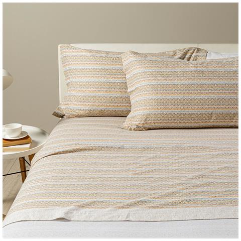 Completo Lenzuola Cortina In Flanella Colore Incolore Misura Singolo - Foto 4