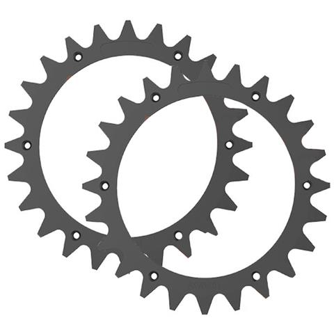 Punte Di Trazione Migliorate Per Tosaerba Worx Landroid - Nero - Foto 1