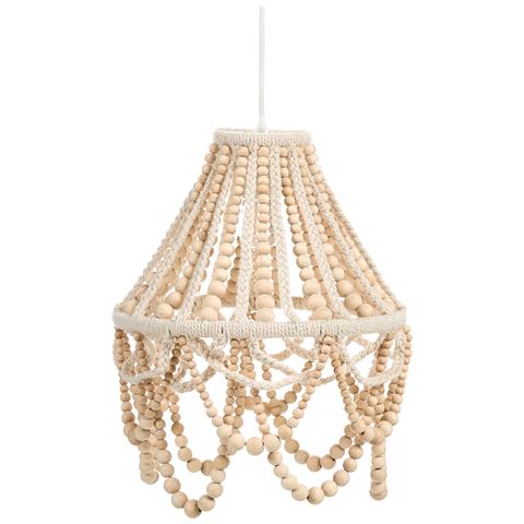Lampadario Menik Legno Marrone Chiaro - Foto 2