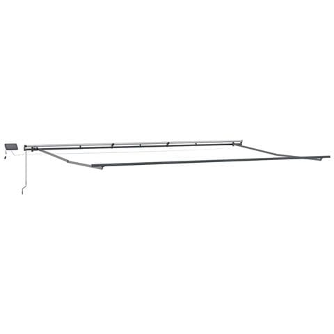 Tenda da Sole con Antracite 6 x 3 m Metallo - Foto 1