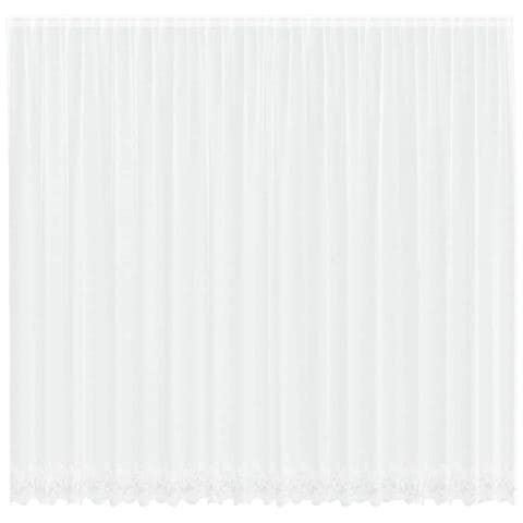 Tende con tende Bianco 500x100cm Poliestere - Foto 1