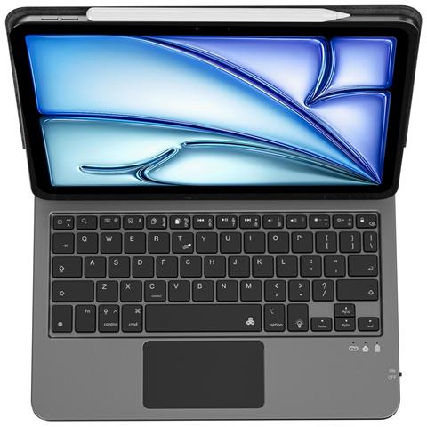 Custodia con Tastiera per Apple iPad Pro 11 - Pelle Sintetica, Pelle - Foto 2