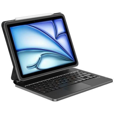 Custodia con Tastiera per Apple iPad Pro 11 - Pelle Sintetica, Pelle - Foto 1