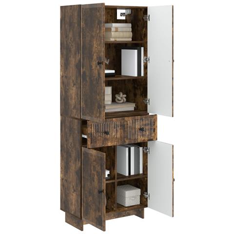Set di armadi 2 pcs 66 x 34,5 x 90 cm Legno ingegnerizzato - Foto 2